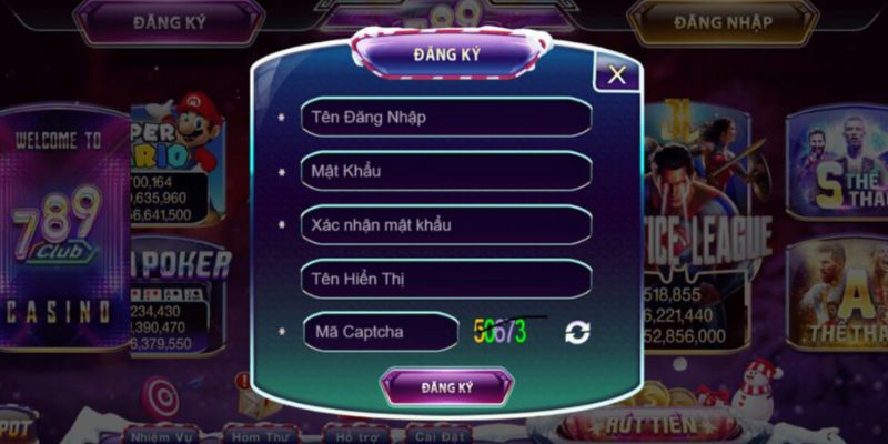Các bước đăng nhập 789Club chuẩn xác