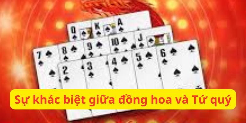 Sự khác biệt giữa đồng hoa và các tổ hợp bài khác Sự khác biệt giữa đồng hoa và các tổ hợp bài khác